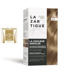 La Couleur Absolue - Tinte para cabello vegano sin amoniaco.  Tono 7 Rubio, Lazartigue