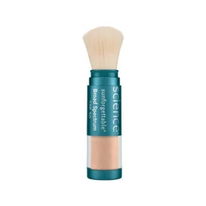 Brocha con protector solar mineral polvo SPF50 Colorescience Deep 6g, Colorescience